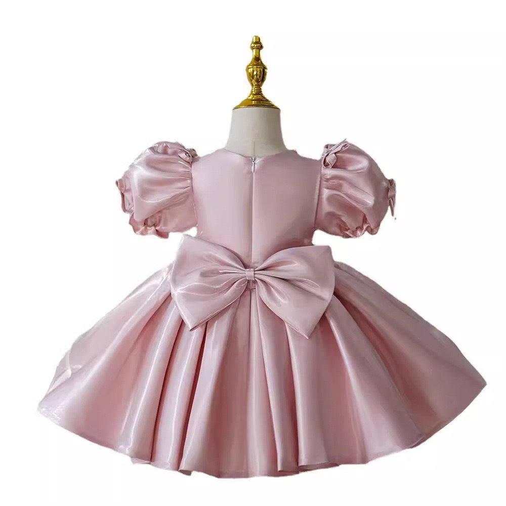 Robe de fille de fleur pour une petite fille Premier anniversaire