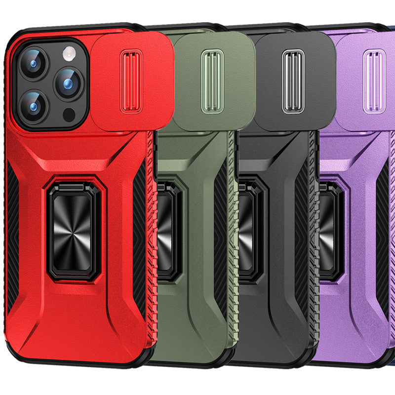 Fenêtre coulissante Ring-pull 17 Pro cas de téléphone Max