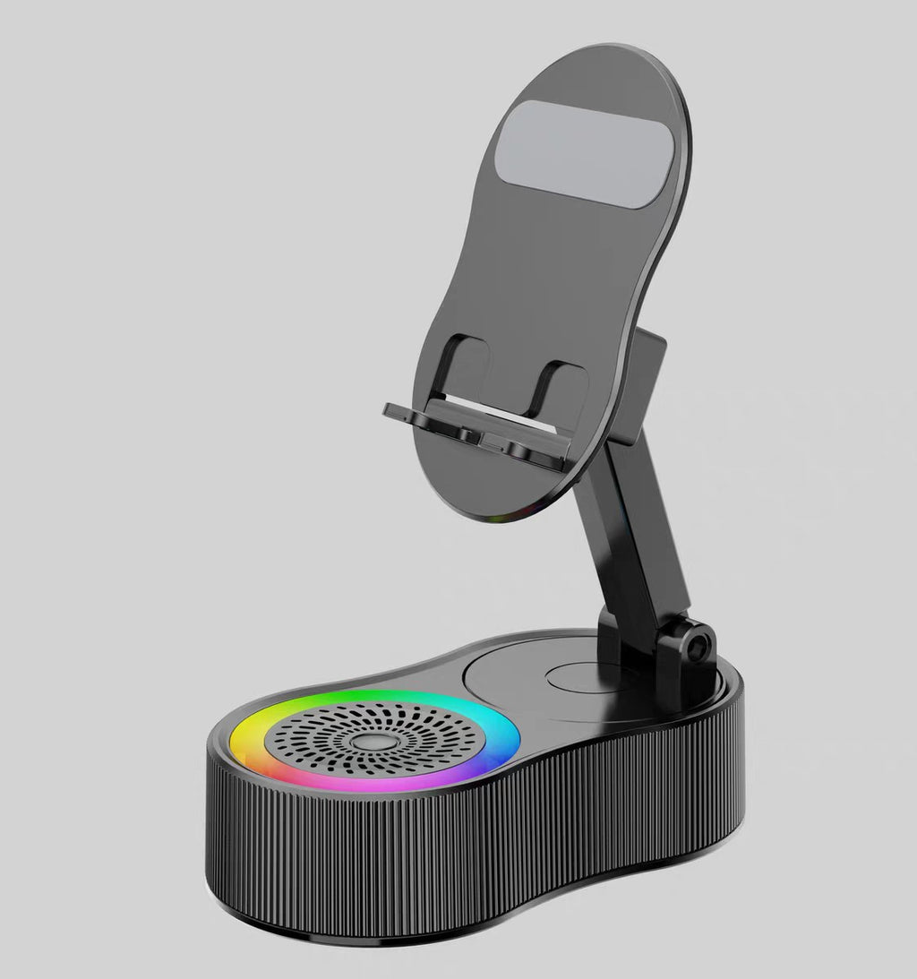 Haut-parleur Bluetooth Trois-en-un pour le streaming en direct