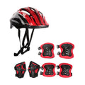 Jeu d'équipement de protection Roller Skateboard Sports Knee Pads Skater Casque