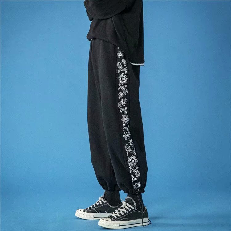 Mode masculine des pantalons occasionnels de pied de cravate