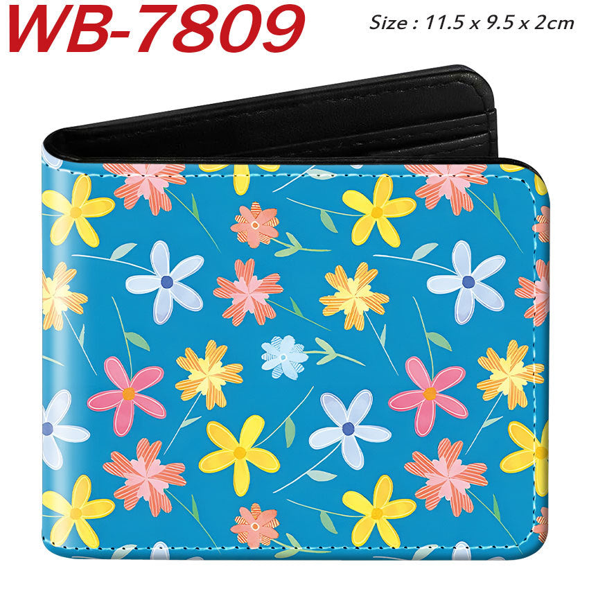 Wallet à thème floral