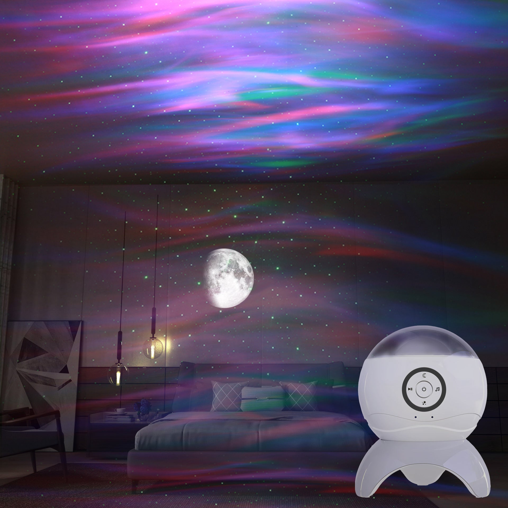Jouet pour enfants de projecteur Starry Sky Bluetooth