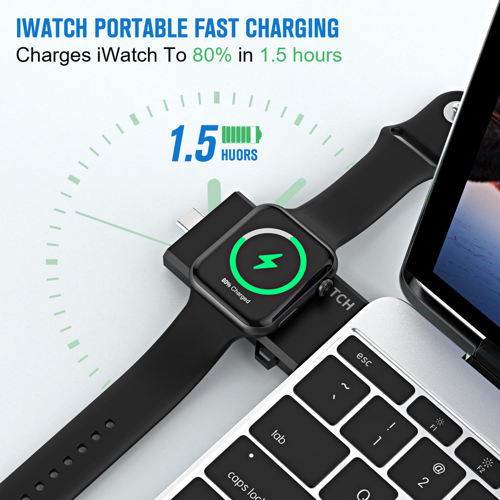 Regarder sans fil Chargeur forte interface magnétique double