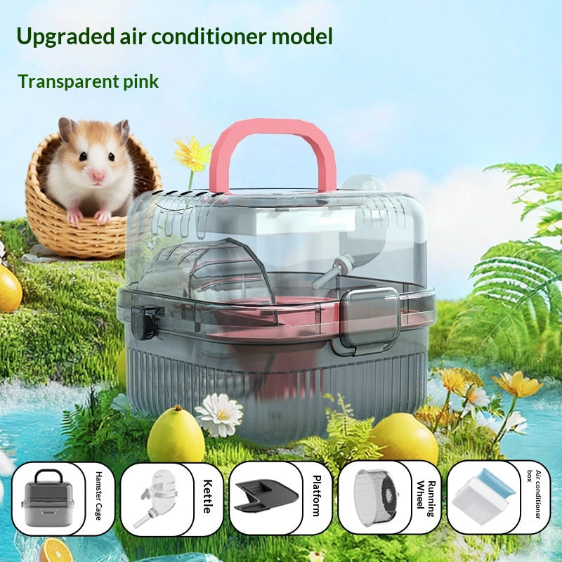Cage de voyage portable hamster extérieur