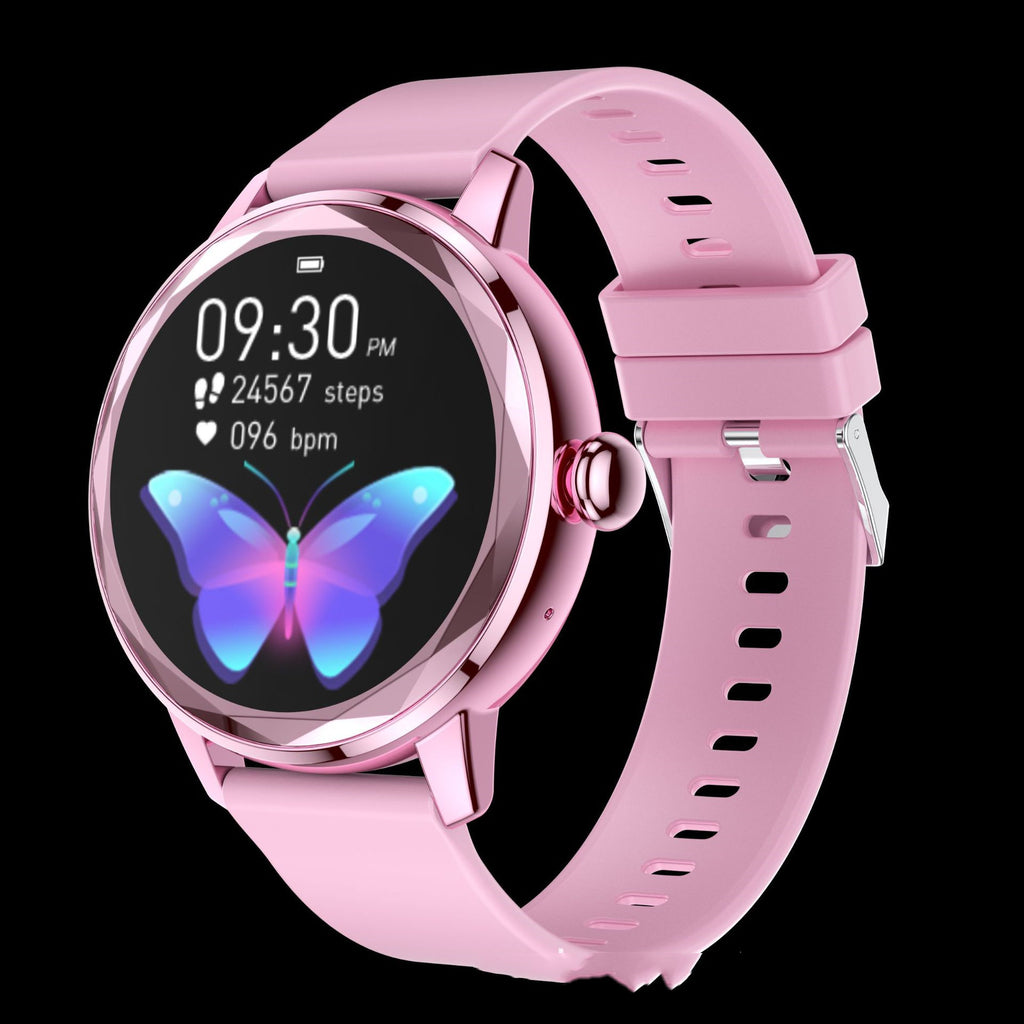 L'apparence mode des femmes Petite Exquise Real Heart Rate Blood Oxygen Smart Watch