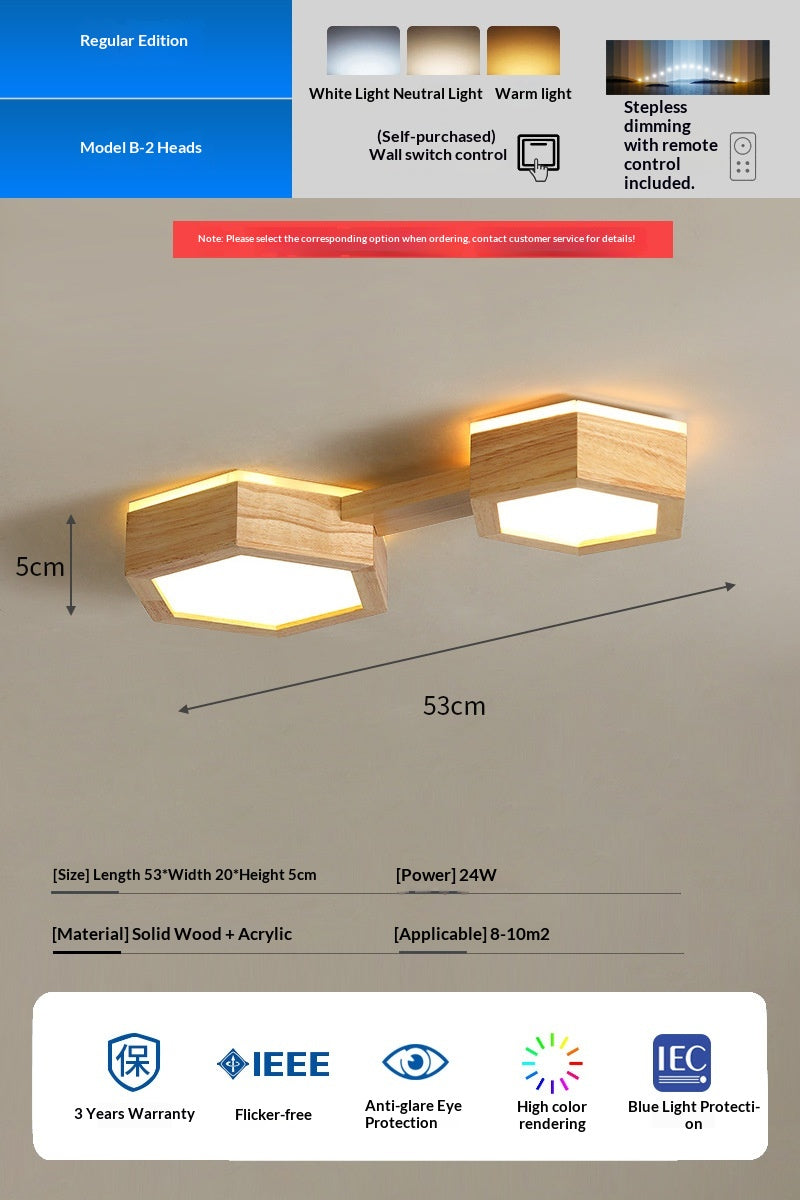 Minimalist Modern Creative Plafond Lumière pour l'entrée