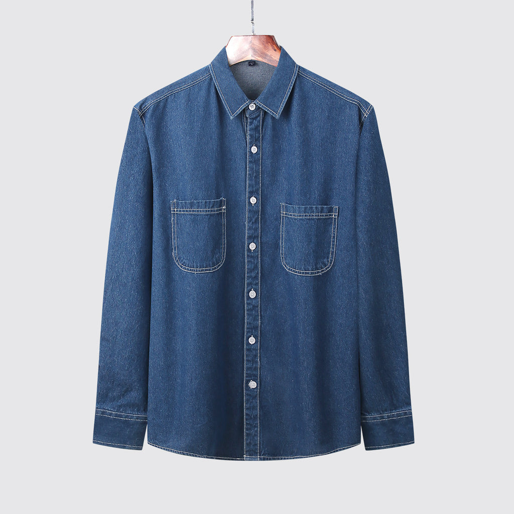 Chemise manches longues homme Slim-fit Veste casual