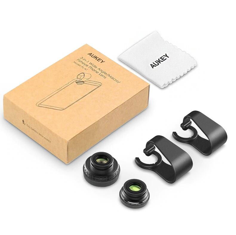 Aukey PL-A1 trois dans un oeil de poisson oeil large lentille