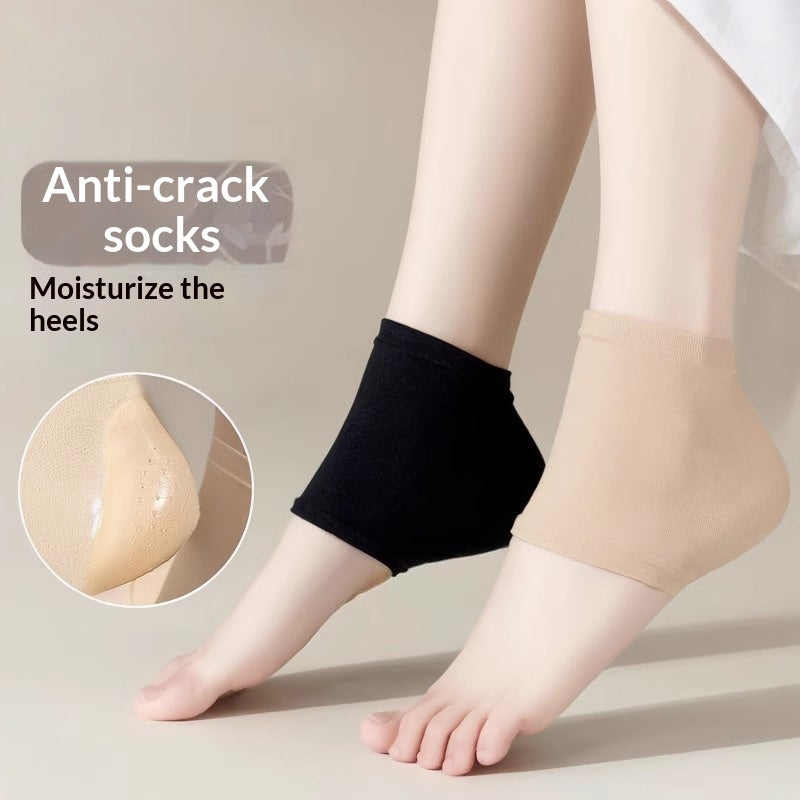 Couverture de chaussettes en silicone pour prévenir le crackage