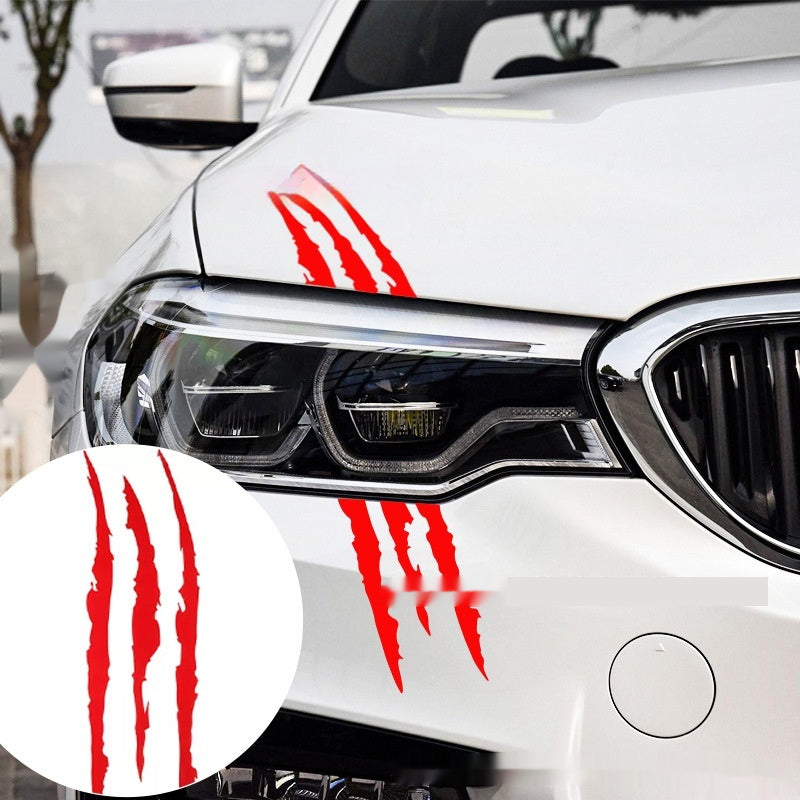 Auto Ghost Claw Decal Headlight Sticker décoratif de griffe