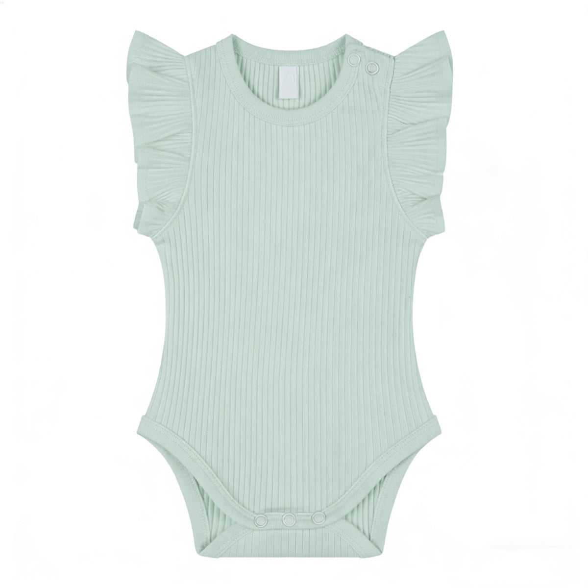 Bébé Romper tricoté à côtes