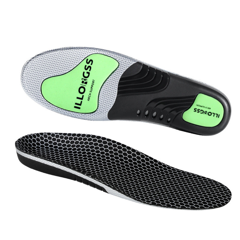 Haute-arche de soutien semelle de sport qui Wicks Away Sweat et contrôle Odor