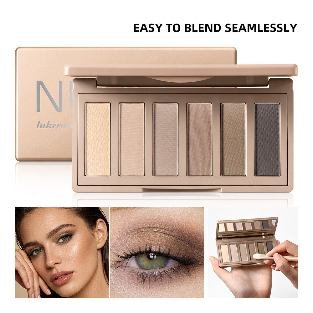 Palette à paupières à six couleurs Mini Matte Taupe