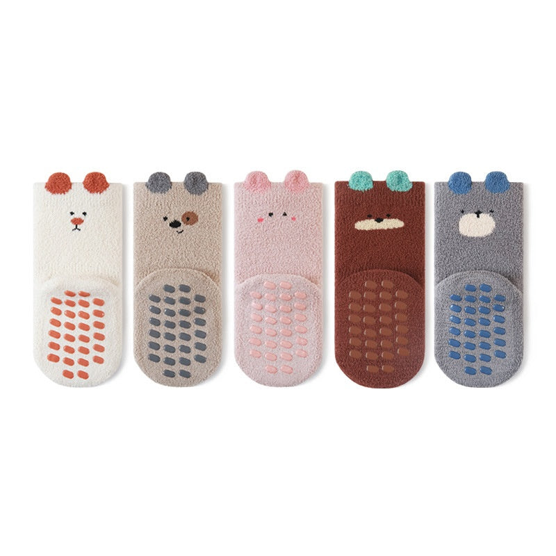 Apprentissage Chaussettes Cartoon Accueil Chaussettes Enfants Lignée de voile