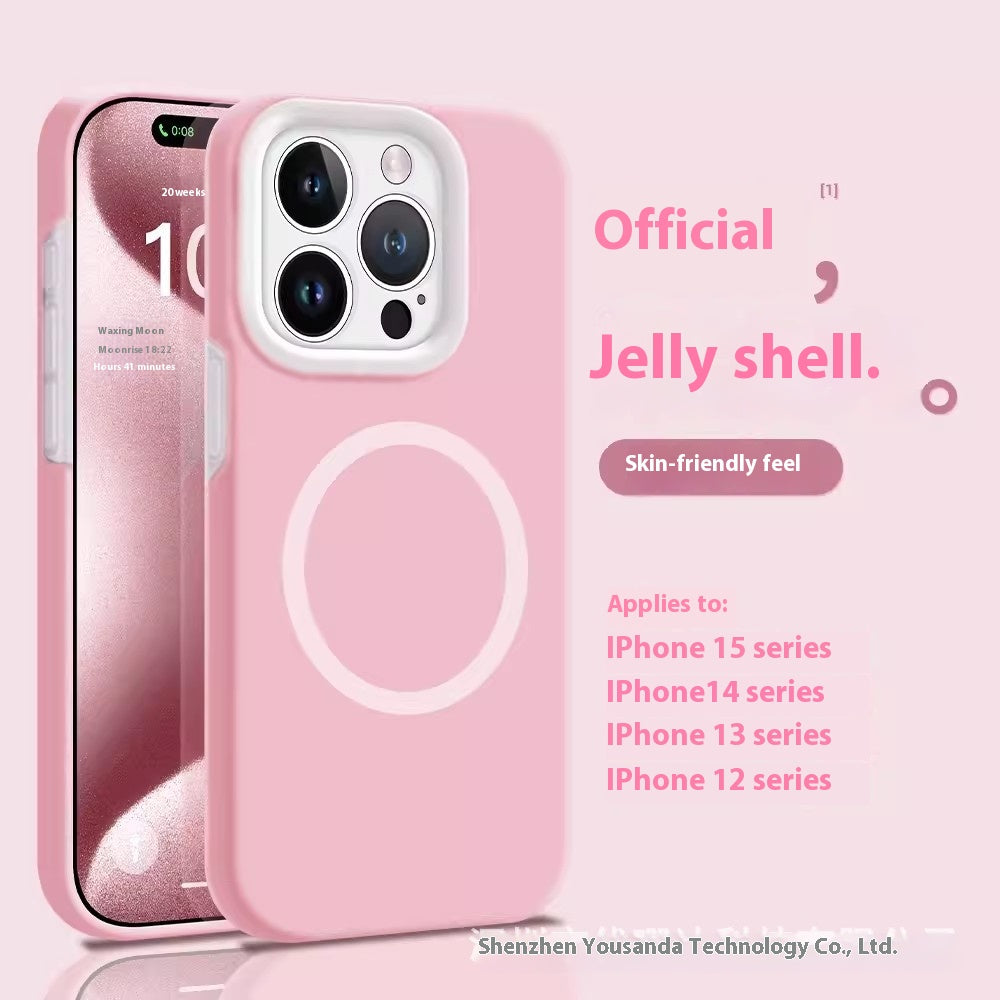 Jelly liquide magnétique Silica Gel boîtier de téléphone