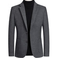 Automne et hiver Couleur solide Laine courte Woolen costume homme