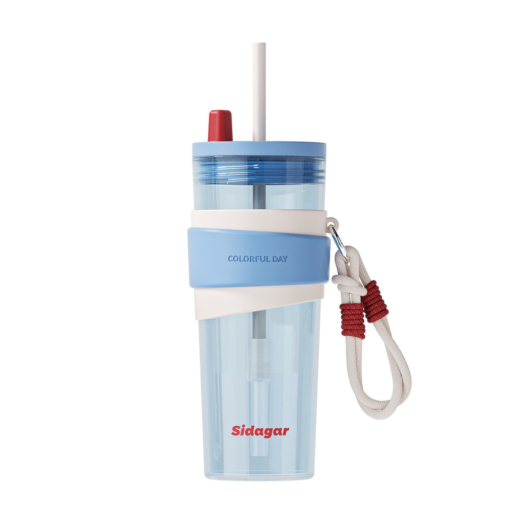 Grande capacité en plastique portable voiture et bouteille d'eau de sport