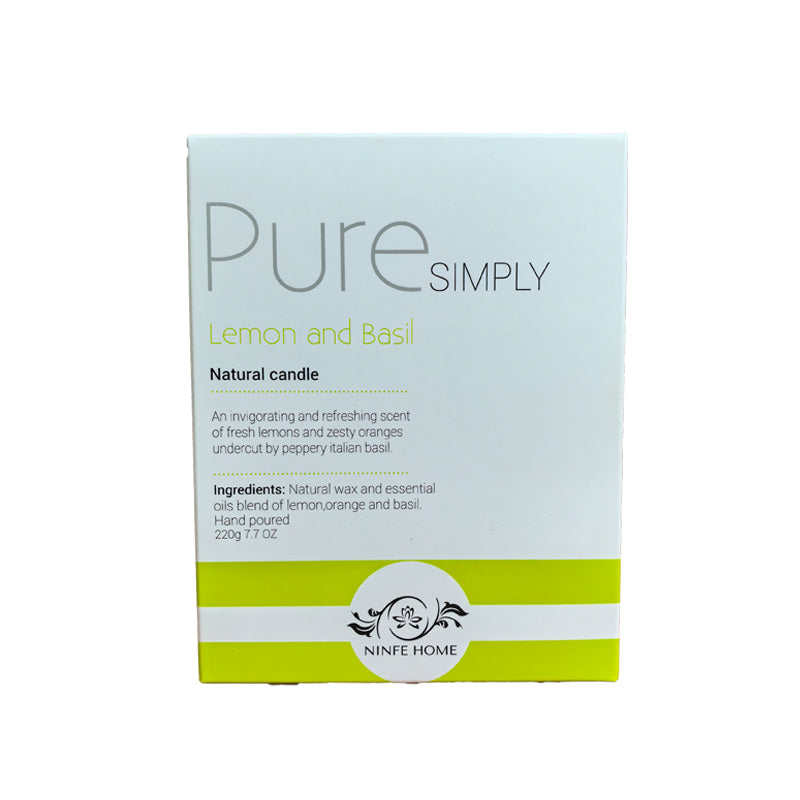 Bougie parfumée à la cire de soja