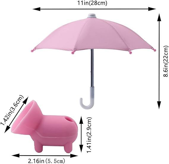 Mini Parapluie Parapluie Porte-Téléphone Petite Parapluie