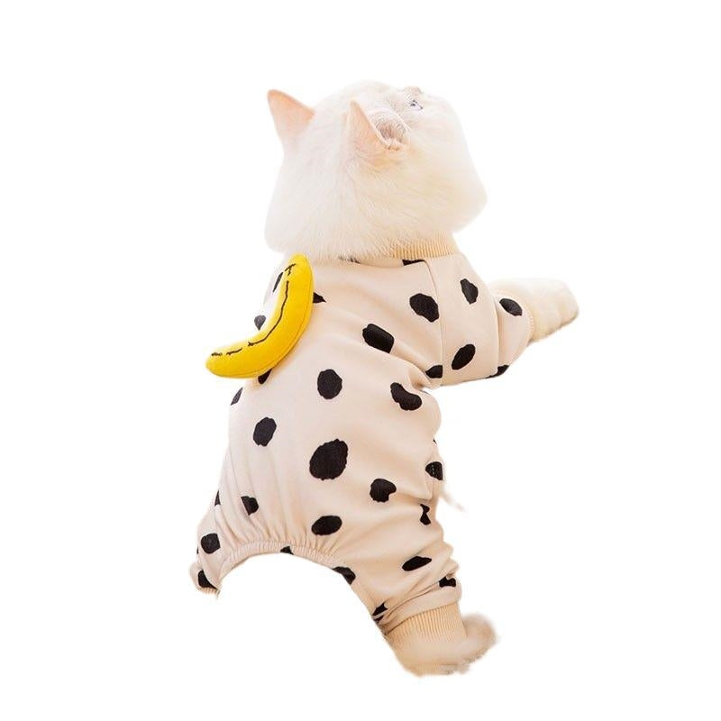 Mignon Kitty Vêtements pour animaux de compagnie Anti-lint