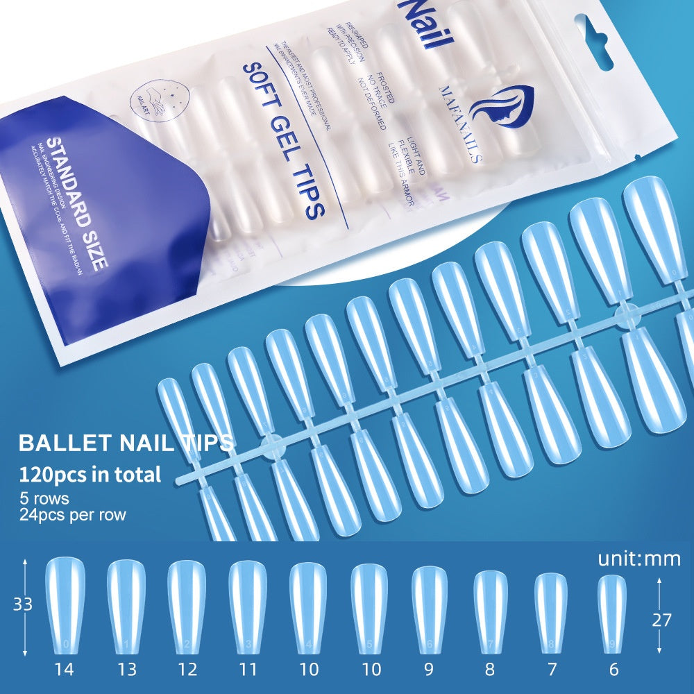 Sac de 120 pièces de conseils amovibles pour les ongles