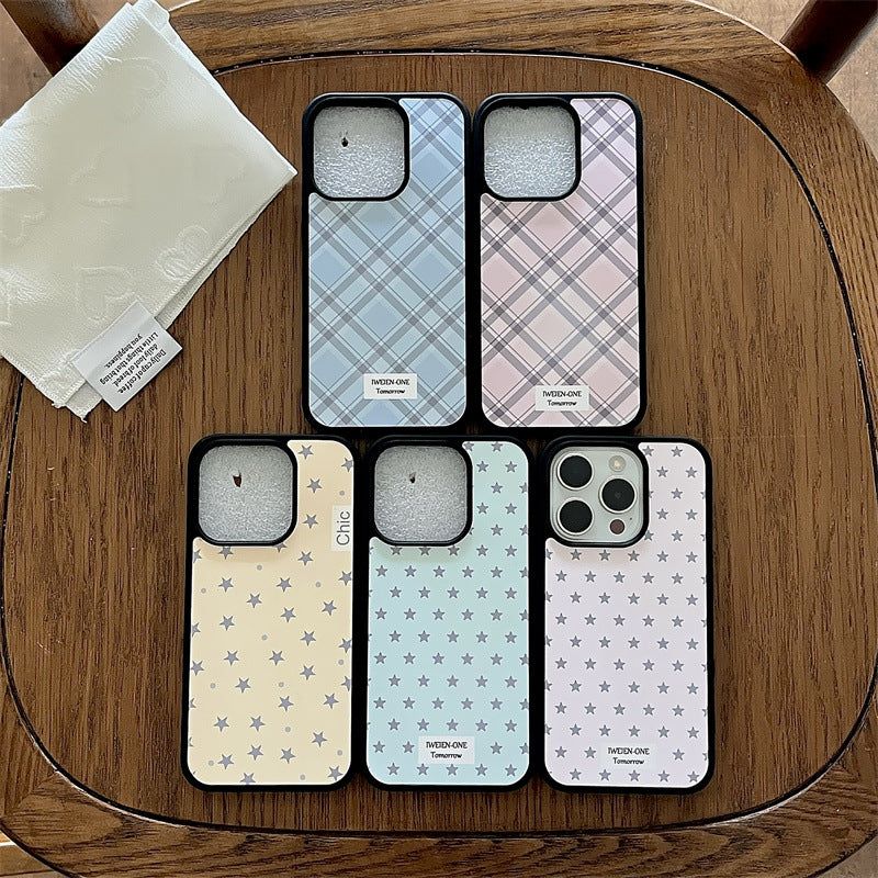 Coque de téléphone simple Dot Diamond résistant à la goutte