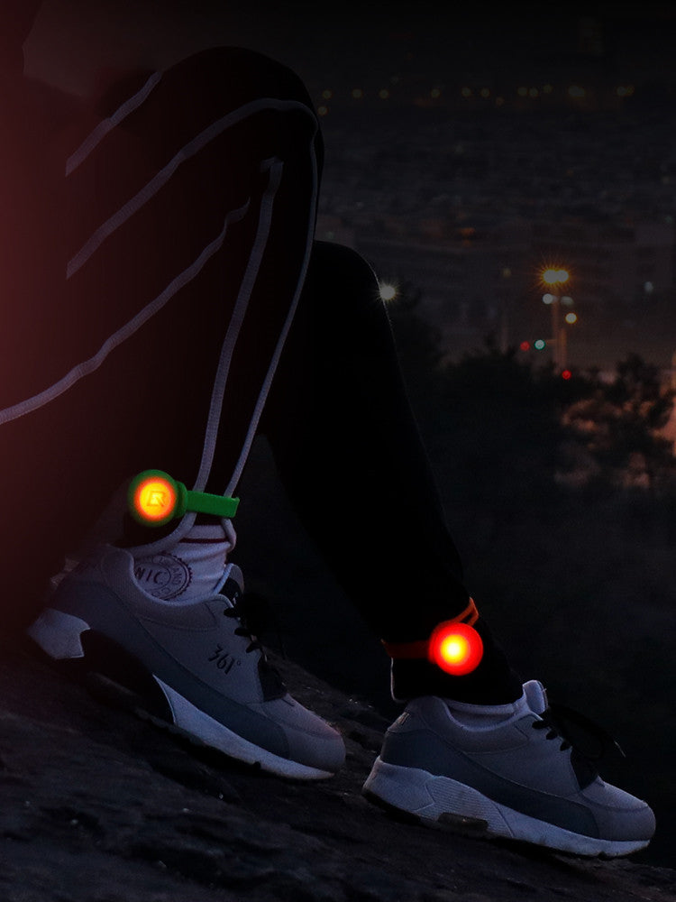 Bicycle Light Running Sports Warning Light Beam Belt Tail Light