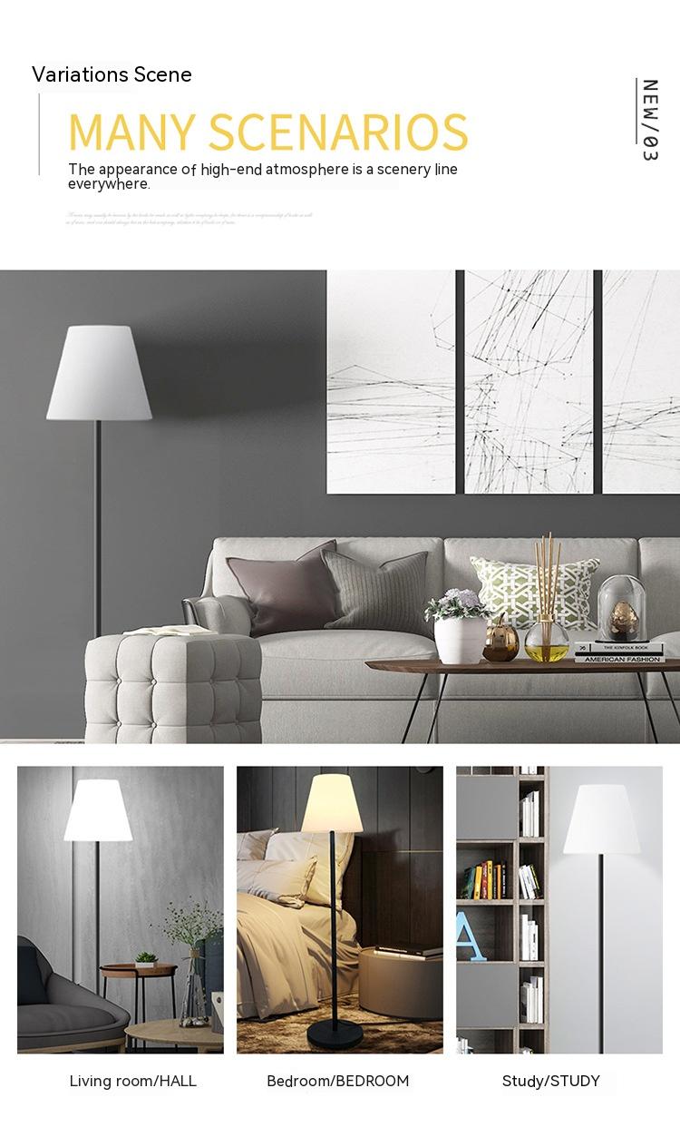 Lampe décorative simple LED lampe de plancher d'atmosphère créative