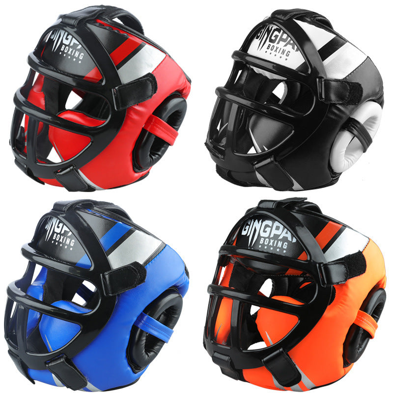 Enfants Sanda Muay Thai Thai Thickening Training Headgear