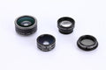 Cinq un objectif général de téléphone portable fisheye grand-angle macro téléobjectif téléphone mobile CPL