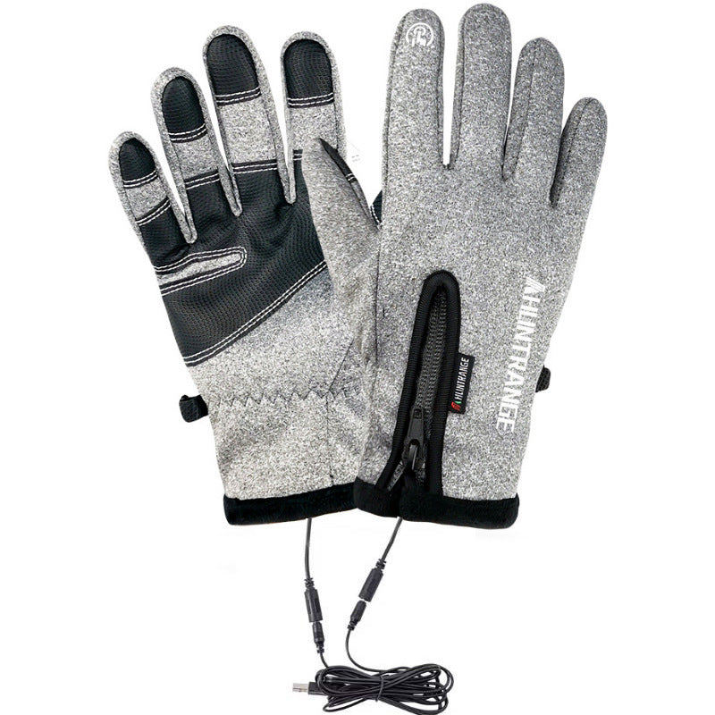 Cyclisme chauffé par USB pour les hommes et les femmes Et des gants en temps froid