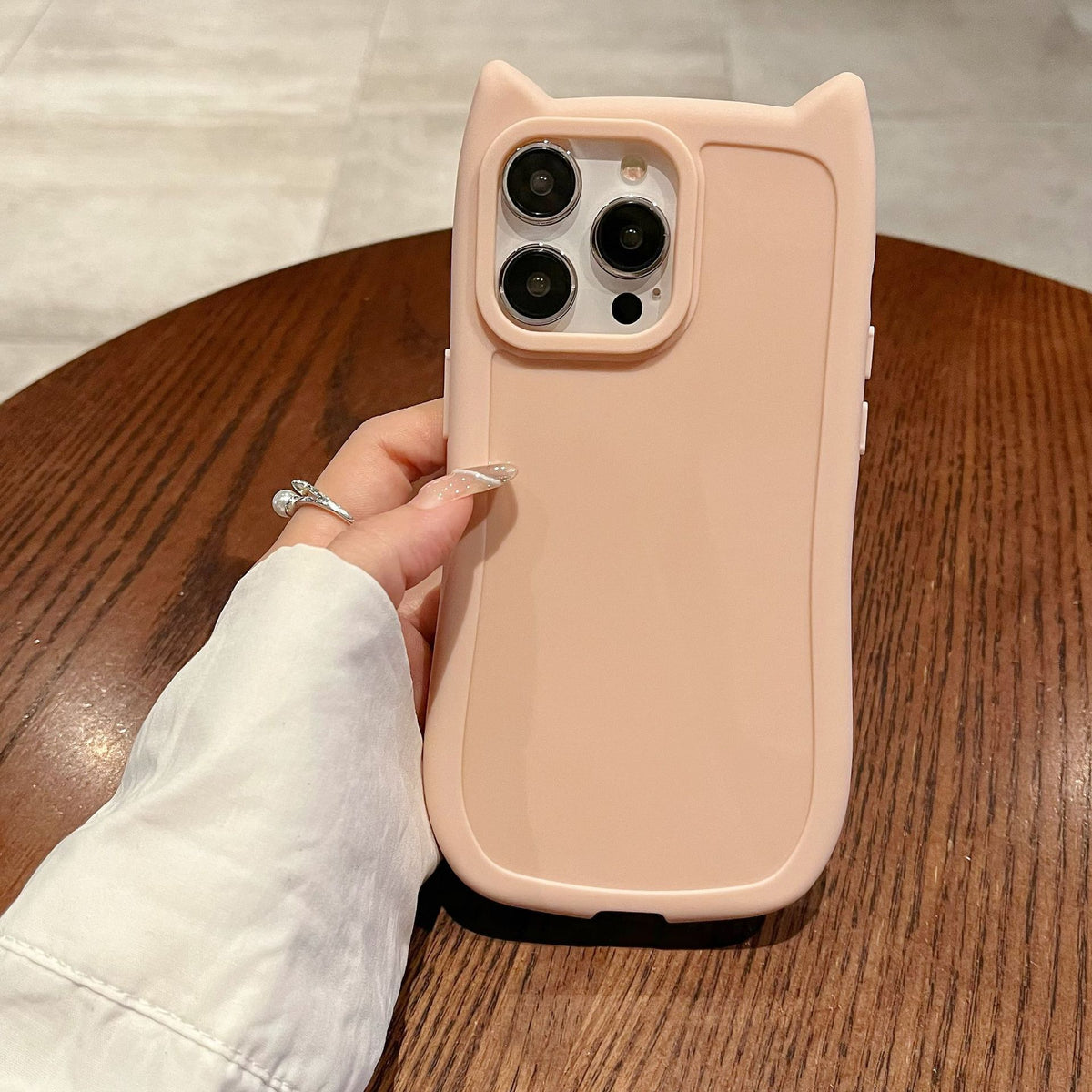 Cat Ears High Sense Telephone Case Femmes