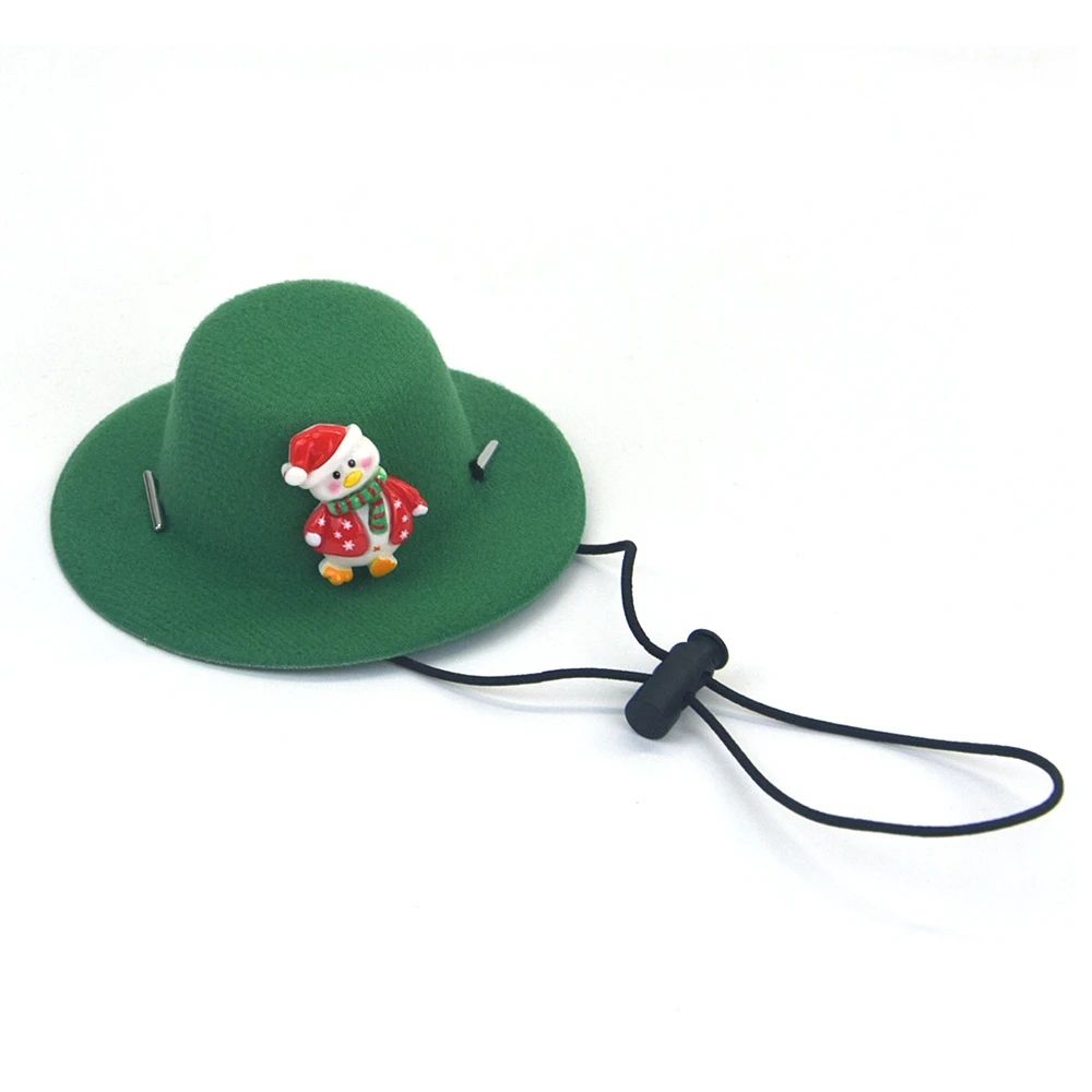Pet Chapeau de Noël Felt Cloth Soft mignon décor Cosplay Dog Vêtements Accessoires Cat Festi