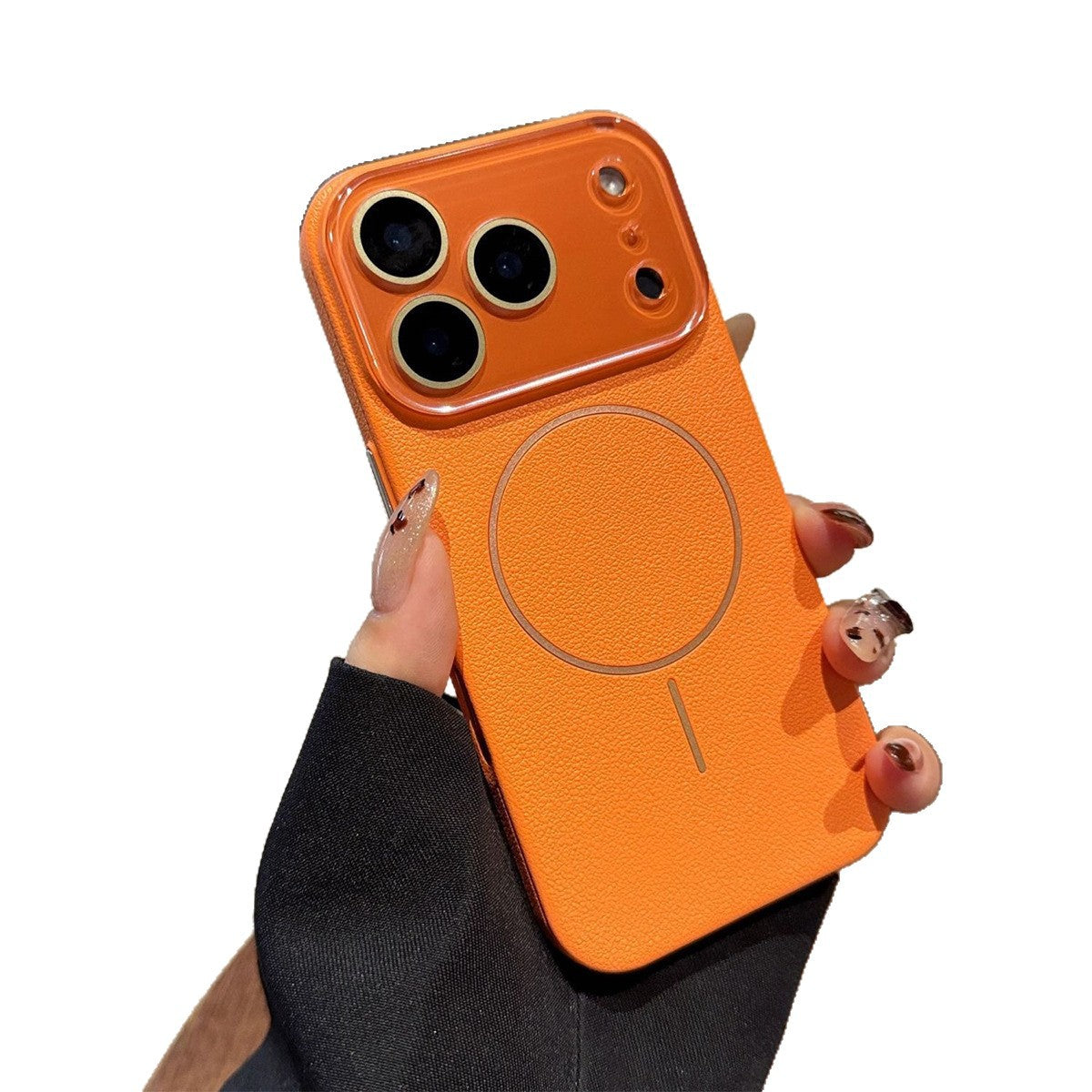 Year of the Horse Magnetic Leather Grain Phone Case