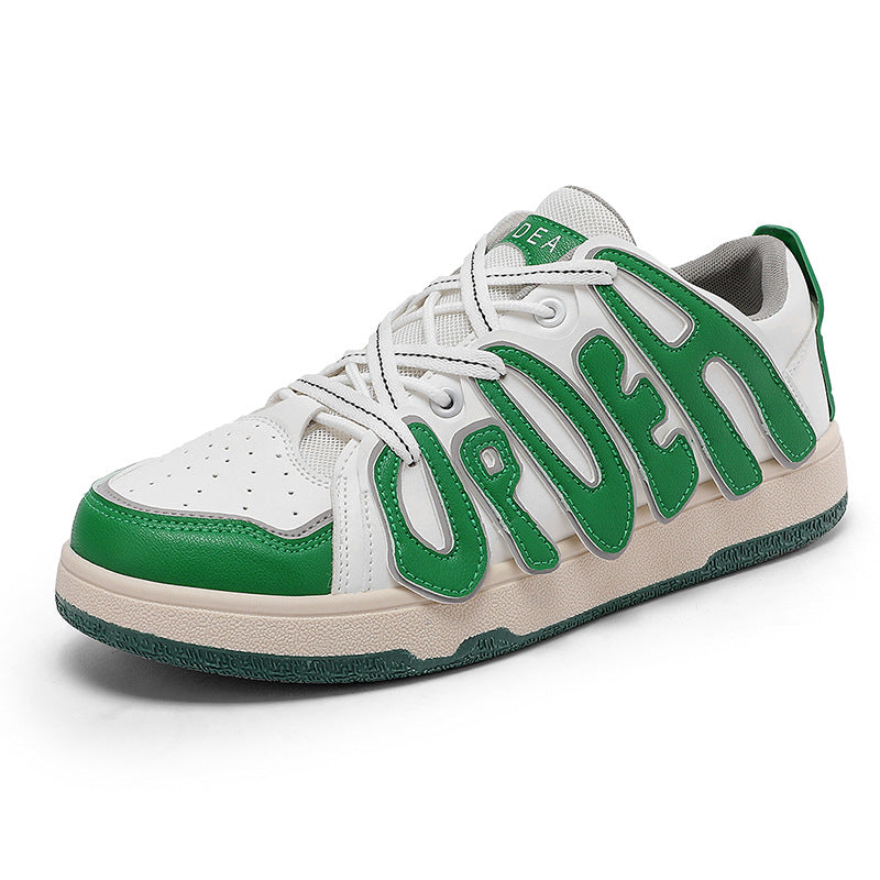 Hommes et femmes Bas-top lettre Niche chaussures de conseil