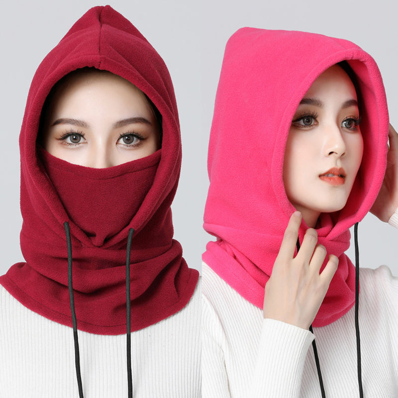 Écharpe de chapeau tout-en-un et masque avec protection de l'oreille vous garde chaud et blocs Les