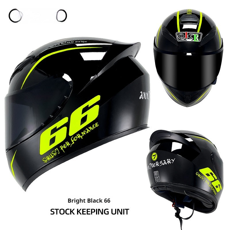 Moto Hiver Personnalité Casque de moto