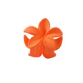 Candy Color Red Feather Solid Color Plastic Flowers Hair Clips