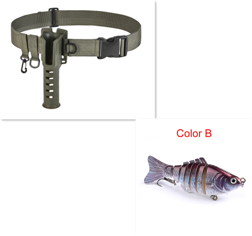Lure de poisson Knotty Lure en plastique Lure Bionic Bait Style Lure de pêche bionique