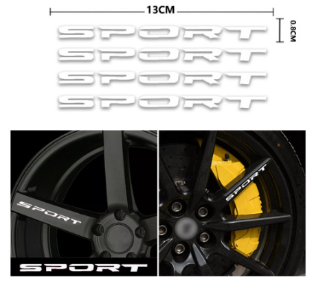 Auto Personnalité Sticker SPORT Stretch Modification Sticker
