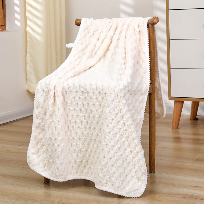 Serviette de bain en polaire en nuage souple et absorbante