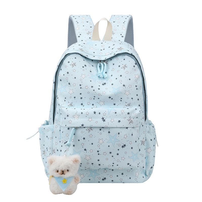 Sac à dos haute apparence de style frais avec décontracté et polyvalent