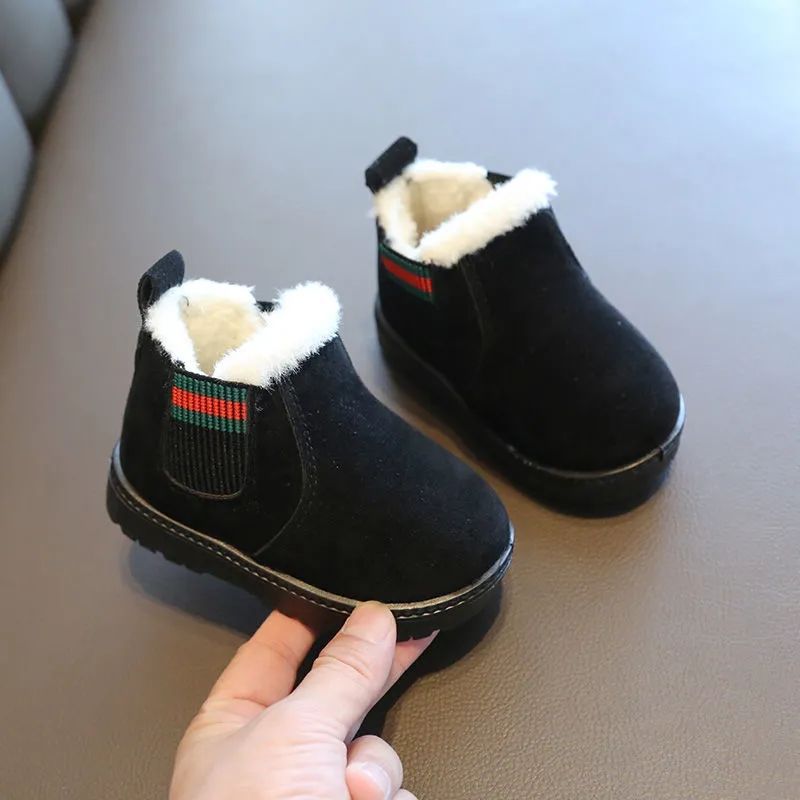 Bottes de neige d'hiver et de velours