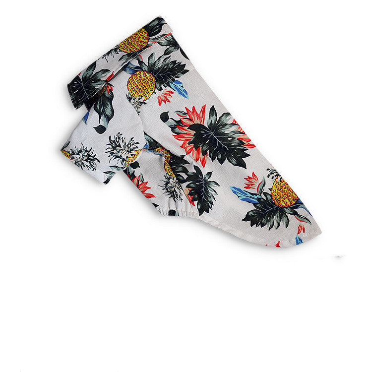 Vêtements de chemise de style chien hawaïen