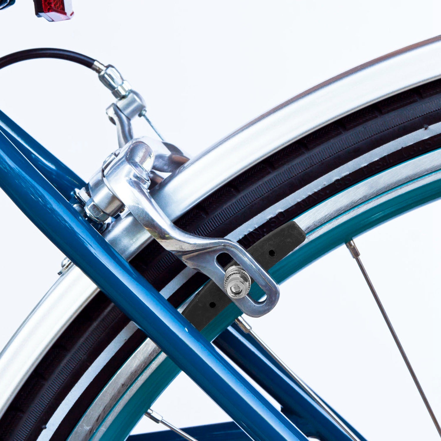 5 paires V Plaques de frein de vélo Road Mountain Vélo V-Brake Blocks Set 70mm Vélo V antidérapant