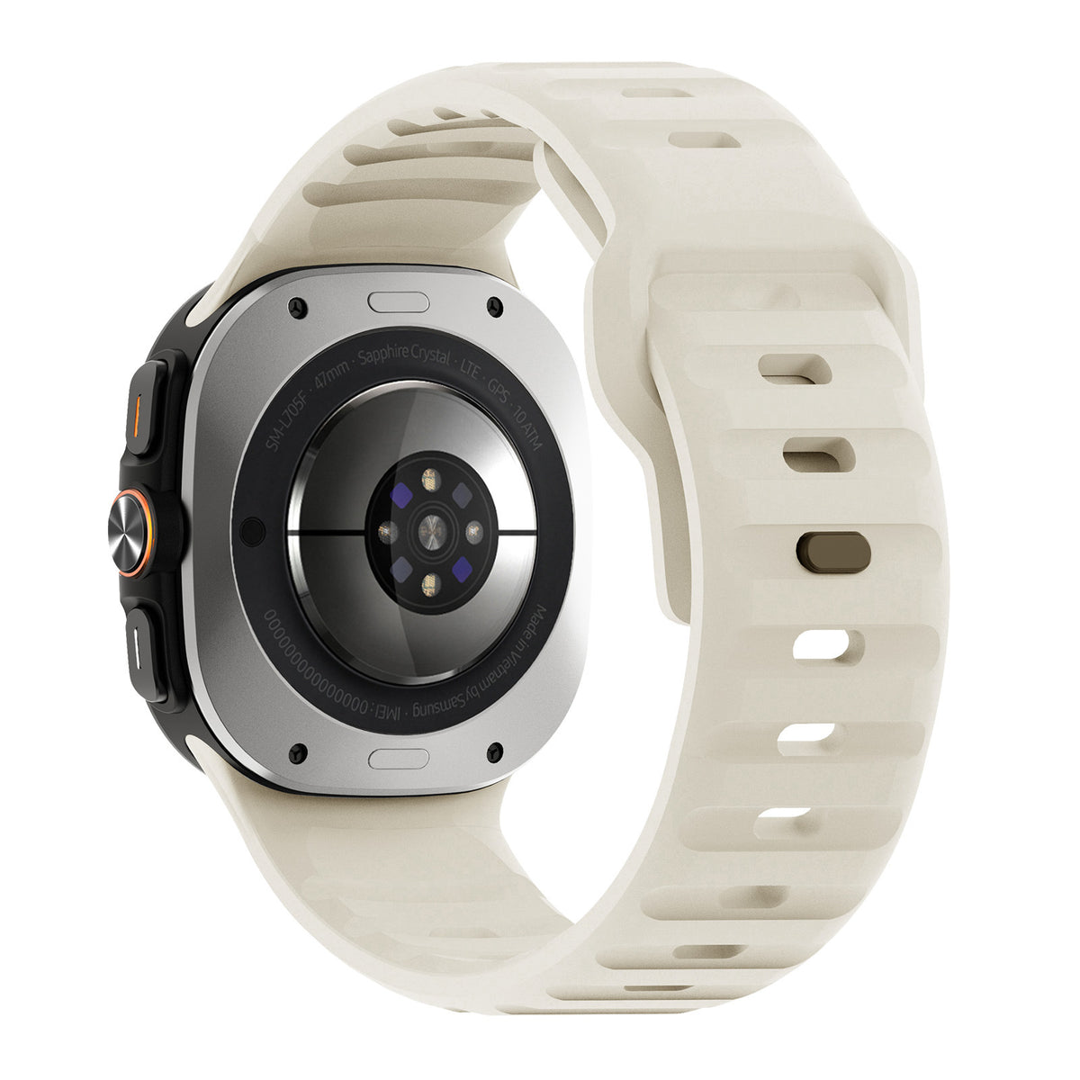 Montres applicables Ultra Wave boucle inverse Silicone 47mm