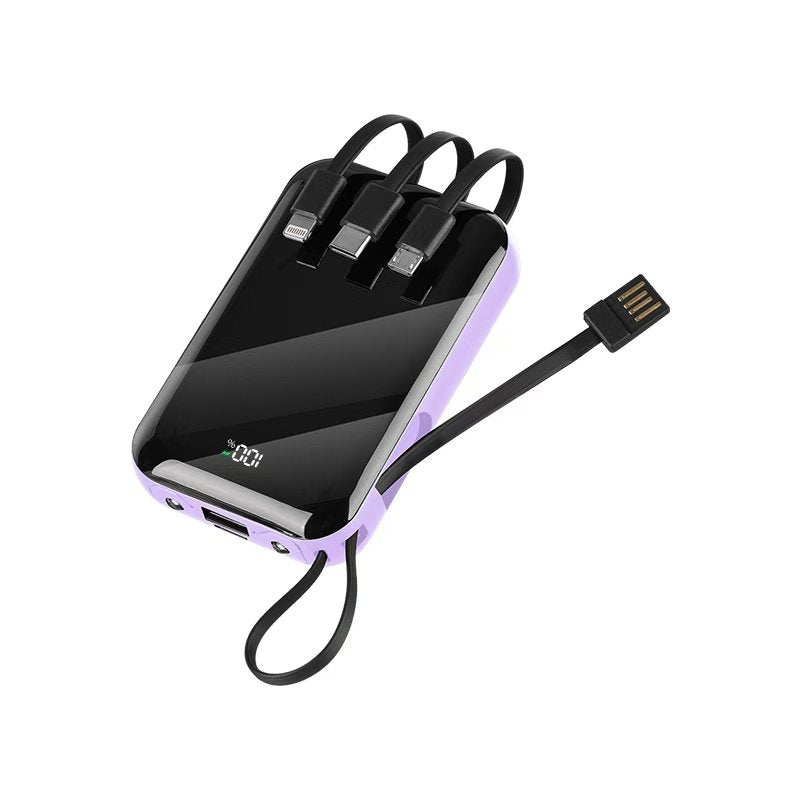 Banque d'alimentation portable avec recharge rapide et sans fil - Batterie de haute capacité pour iPhone
