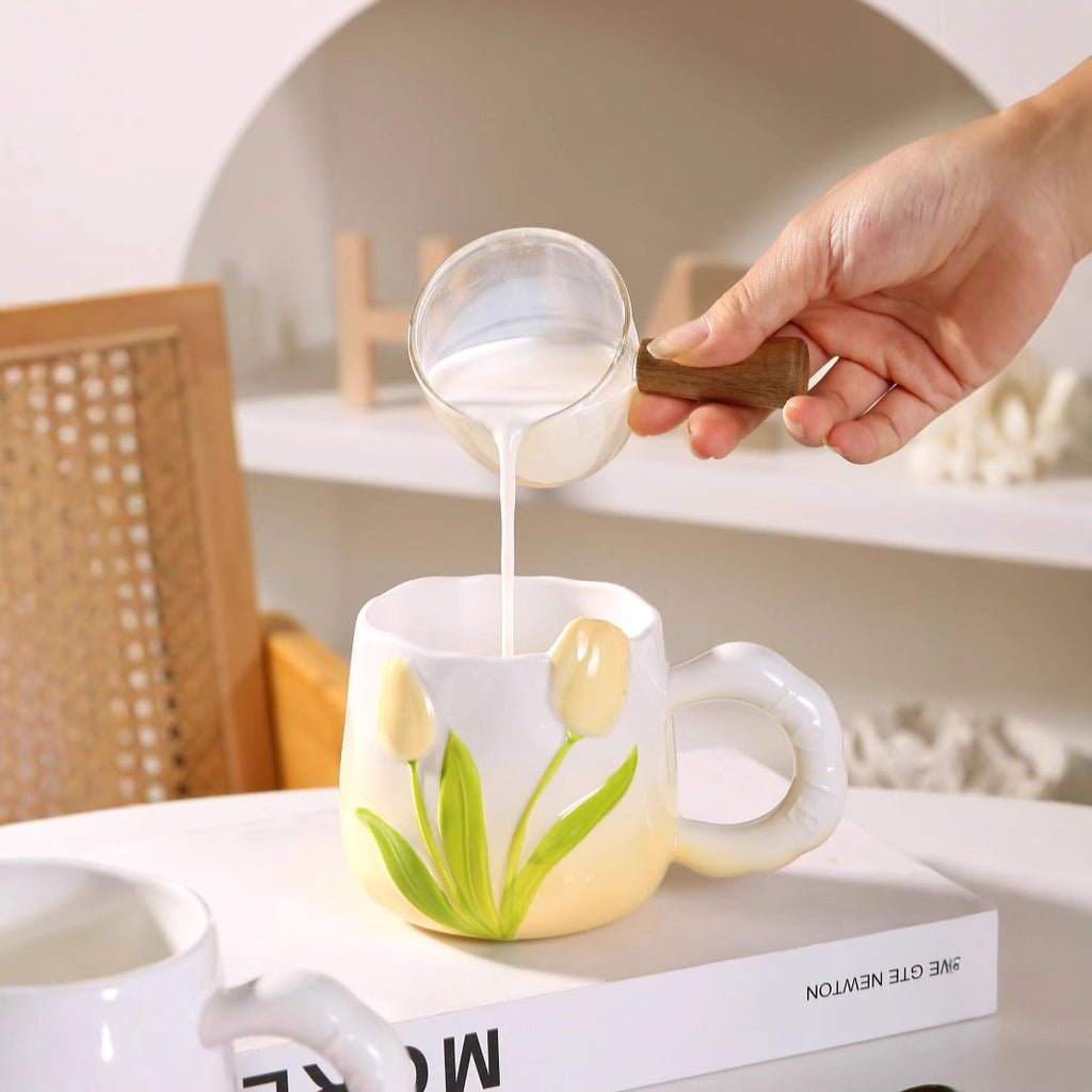 Fashion Relievo Flower Bonne coupe d'eau