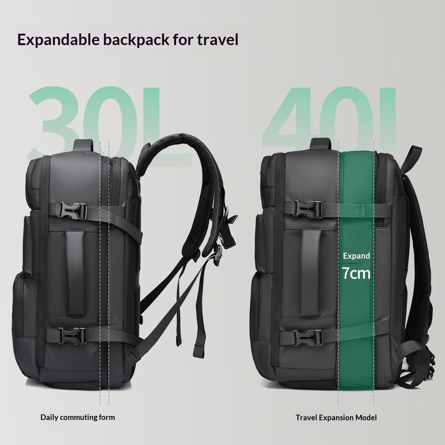 Sac à bagages multifonctions à 180 degrés